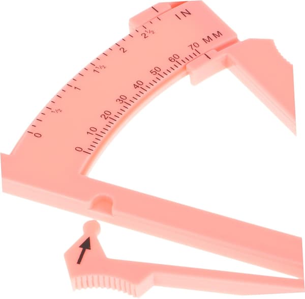 4 sæt fedtcaliper hudfold fedtcaliper værktøj bærbart til hjemmegymnastik