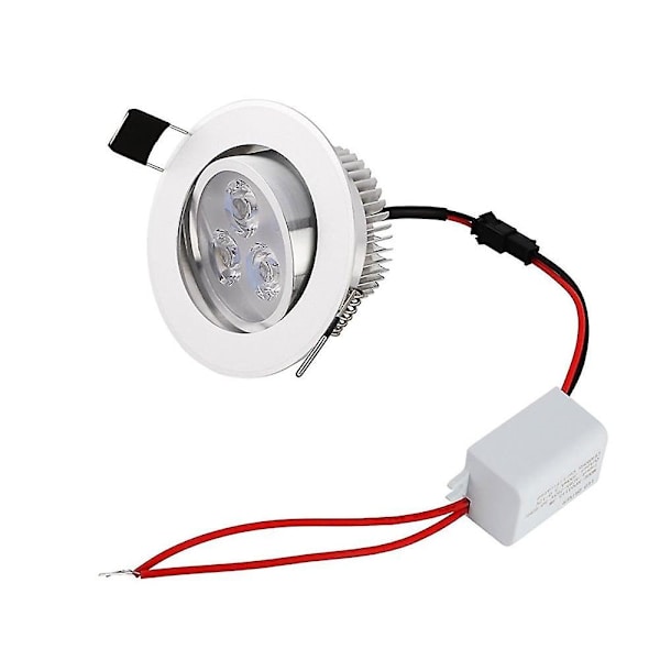 10 stk. 3W 300Lm 3 LED Pærer Indbyggede LED Loftlamper