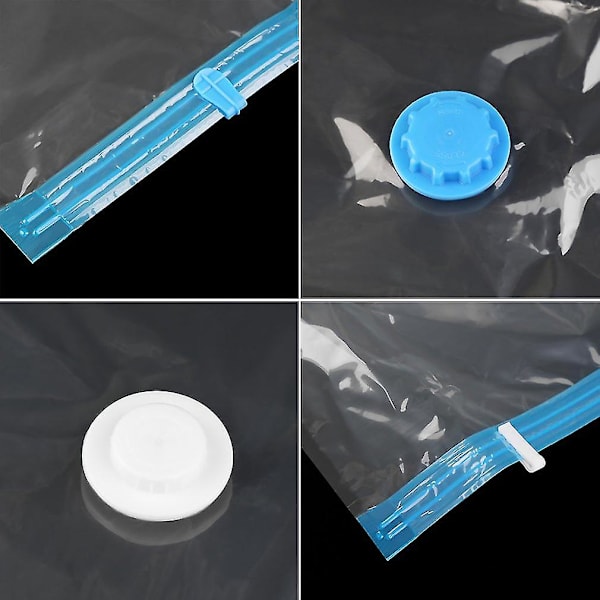 Vakuumförpackad förvaringsväska för platsbesparing