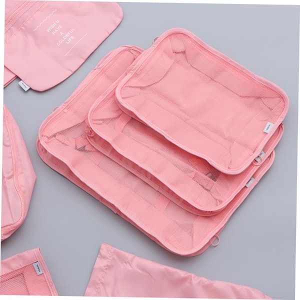 8 STK Rejseopbevaringspose Sæt Letvægts Bagage Organizer Tasker