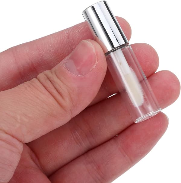 30 stk. Mini Lipgloss-tuber 1,2 ml Tomme Påfyllbare Leppestiftbeholdere med Applikator