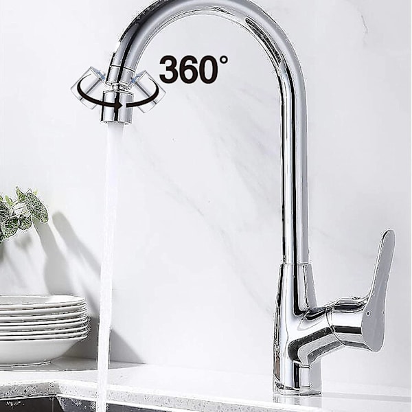 24mm Dobbel Funksjon Kjøkkenkran Aerator, Acs Sertifisering, Hanngevinde Krom (m24)