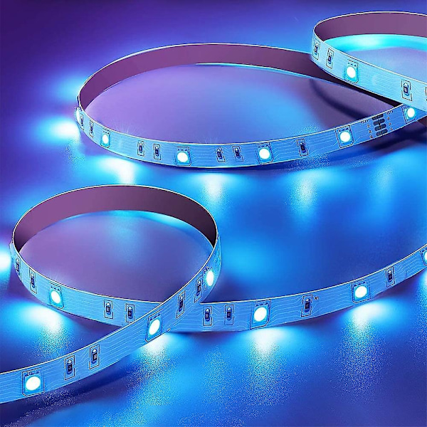 10m RGB LED-remsa med Bluetooth-styrning från telefonen