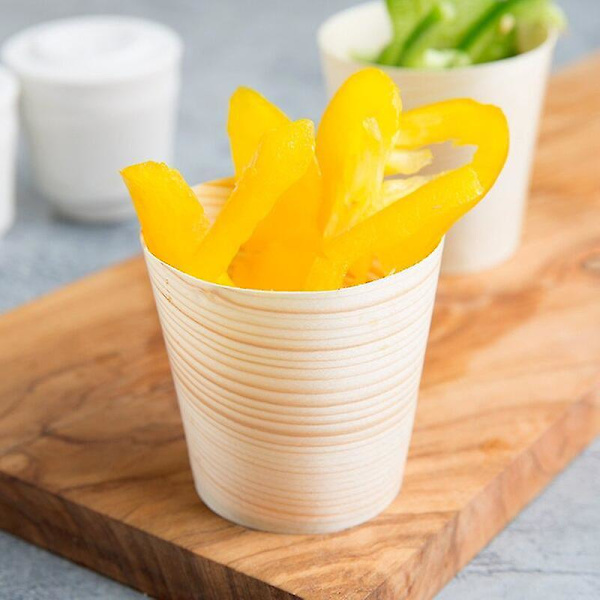 Bröllopsfesttillbehör Pommes Frites Chips Dessert Engångs