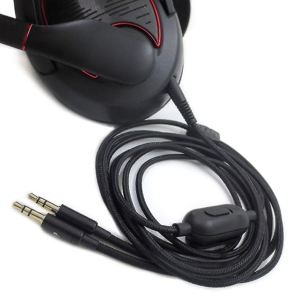 Udskiftningslydkabel til Sennheiser - Game Zero PC 373D GSP350 Double plug version
