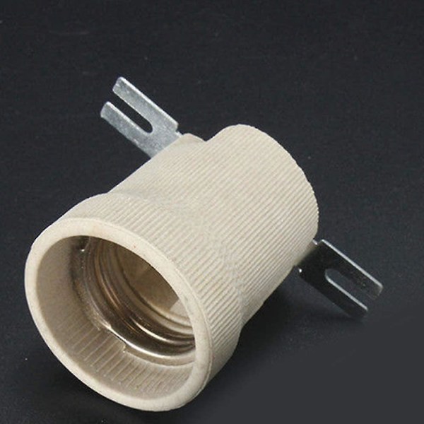 Keramisk fatning, E27 pæreholder, E27 pærekonverteradapter