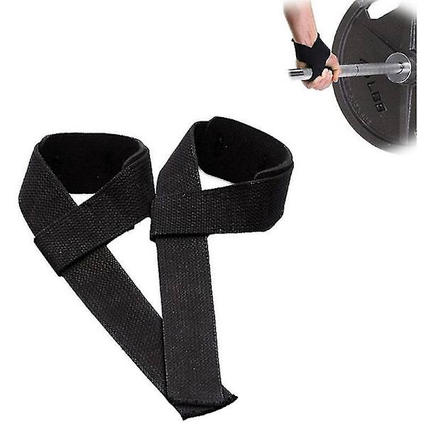 2 stk. Vægtløftningsstropper Fitness Gym Håndleds Wraps Bodybuilding Dumbbell Barbell Træningsværktøj