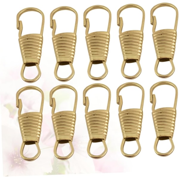 Dragkedja Slider Dragare Set 10st DIY Tillbehör för Bagage Kläder Skor Fickor Lätt att Fästa