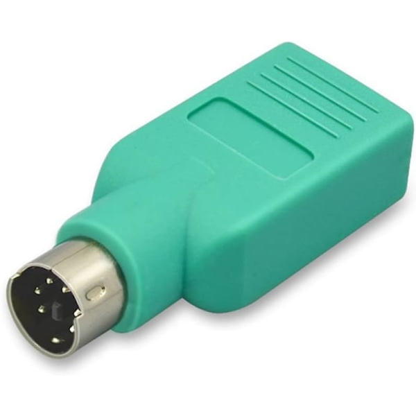 USB till 2 Mus Adapter Konverterare Adapter för Stationär Dator Inga Drivrutiner Behövs