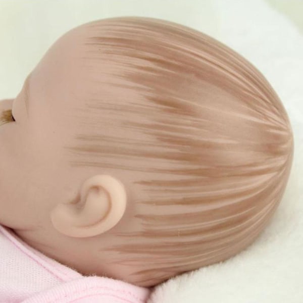 Nyfödd Reborn Baby 28 cm docka Handgjord naturtrogen Vinyl Touch Cuddly Doll Toy A