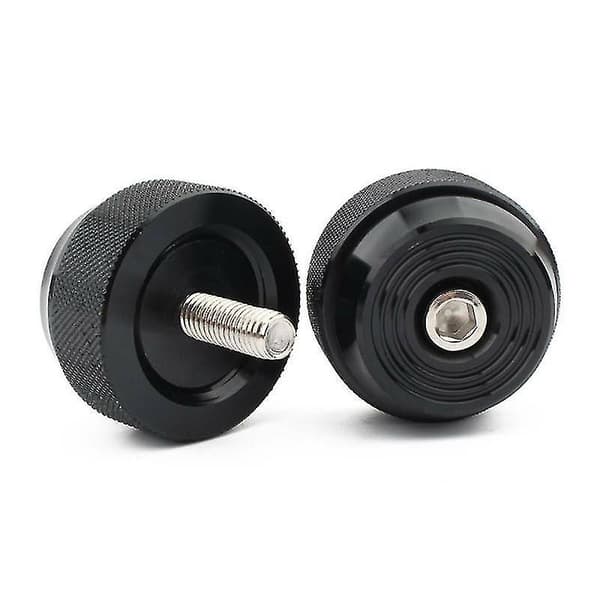 Motorcykel 7/8\" Throttle Fastgørelseshastighed Styr Plug Cruise Control Vægt .(sort)(2stk)