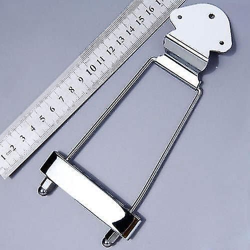 6-strängars Gitarrsträng Trapeze Tailpiece för Archtop / LP Gitarr Tillbehör 1st