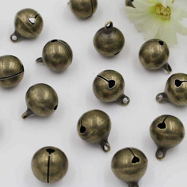 200 kpl Vintage-pronssikelloja 12 mm käsityökellat
