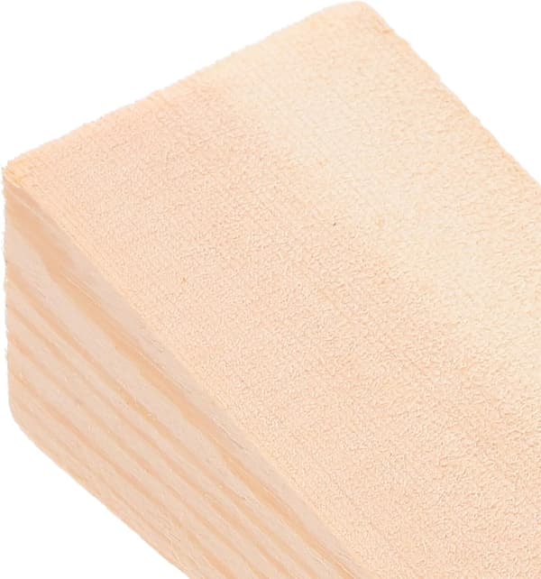 4 st dörrbottenkil, triangulära block, träddörrkil, slät yta, mångsidig användning, beige