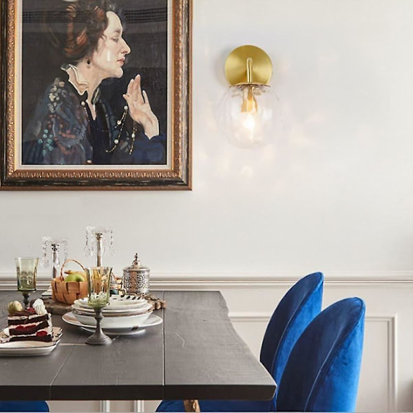 Mini Nordic Vægslamper Sconce Soveværelse Glas IP20