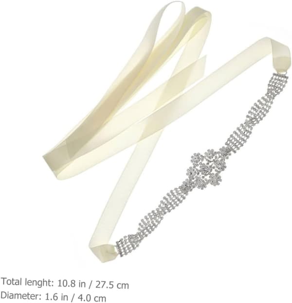 Rhinestone brudebelte brudekjole sash elegant rhinestone dekor for bruder og bryllupsfester