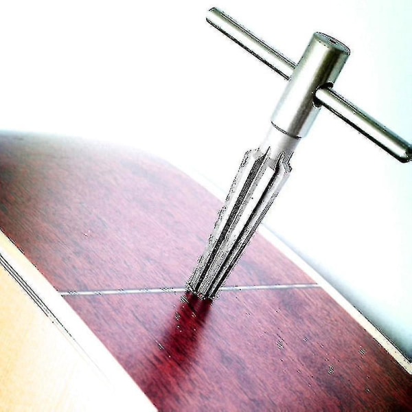 Kitara kartio siltaneulareiän reikä 6 uritettu 5 asteen puutyöläinen Luthier työkalu tyhjennysmyynti-yuhao 5 16mm