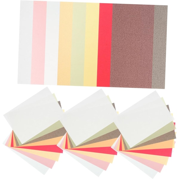 50 kpl Hapan Piirustuspaperi Piirustusarkit Puoli- taidepainatukseen DIY