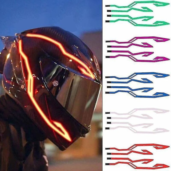 Vanntett Motorsykkel LED Kaldlysstripe 4 Blinkende
