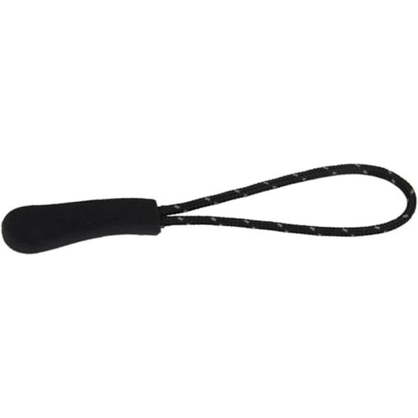 Dragkedjeetiketter Snören Dragkedjor 10-pack Dragkedjeförlängning Grier Reflex Svart