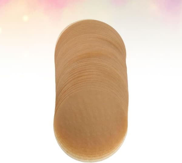 Bakepapir tilfeldig farge bakeark 7 tommer runde 100 stk
