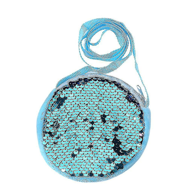 Pige Crossbody Taske Mode Prinsesse Pige Baby Sød Plys Sequin En-skulder Rygsæk