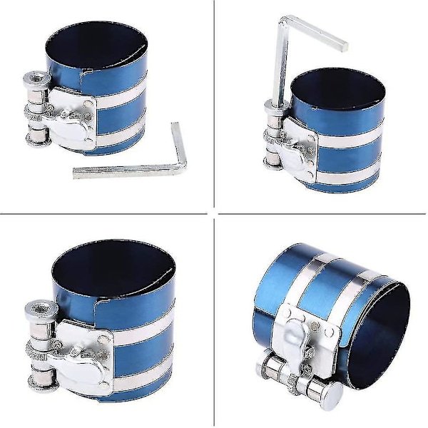 Stempelringskompressor til bilmotor, bånd-tandhjul, stempelringskompressor 53mm-175mm(3in) Lykkebringende