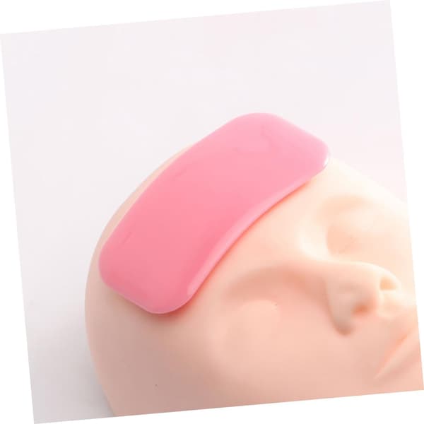 2 stk. silikonevippepuder Vippeextensionsholder til vippetransplantation Genanvendelige extensionsforsyninger Bakkeholder
