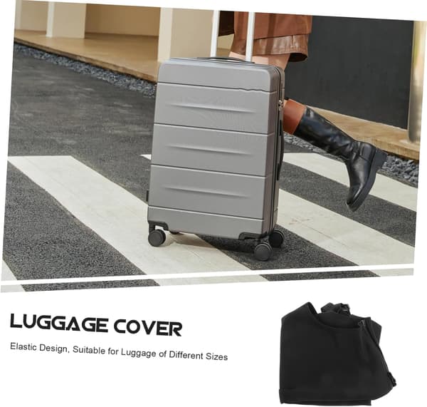 Resväskeskydd Bagageskydd Elastiska Remmar Tjockare Skydd för Bagage