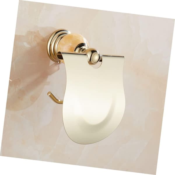 Baderomspapirholder Kjøkkenhåndklestativ Stål Elegant Jade Plassbesparende