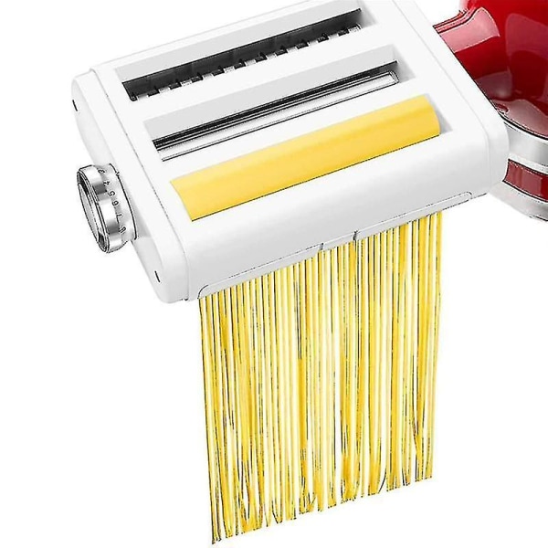 For KitchenAid 3 i 1 Nuddelmaskindeler Fettuccine Kutter Rulletilbehør Stativmiksere Pasta Fo-yuhao