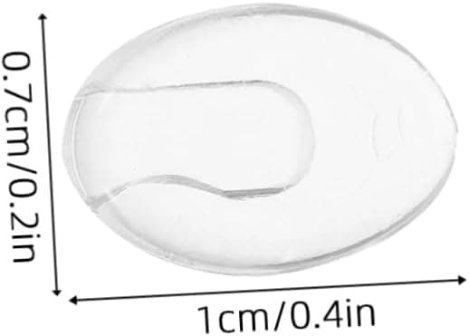 100 par brille næsepuder af plast til udskiftning