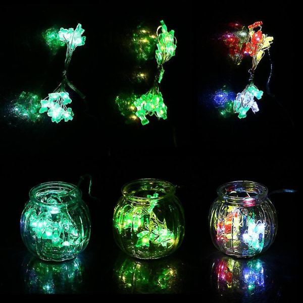 2m 20LED Butterfly Button Battery String Party Festival Light