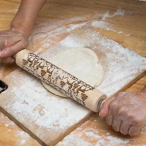 Julgransformad Träkavel för Köket