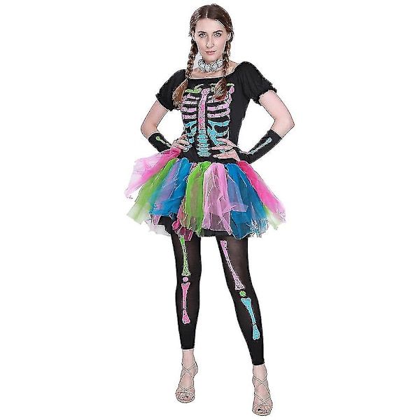 Performance Kostume til Børn, Piger og Kvinder - Gyser, Fantasifuldt Outfit 6-12 Months Adult