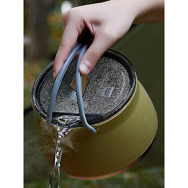Camping Vandkoger Sammenklappelig Tekande Bærbar Kaffe