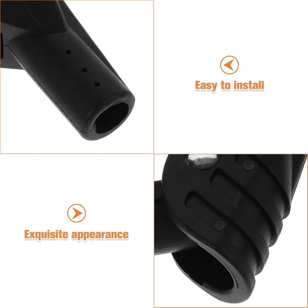 4st Tältstödstångskontakter 9,5 mm Fällbara Utomhustältstångsadapter Kit Komponenter Reparationstillbehör