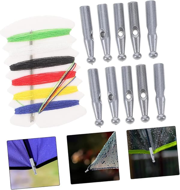 10 stk erstatningsparaplyhaleperler Plastparaplybenbeskyttelse