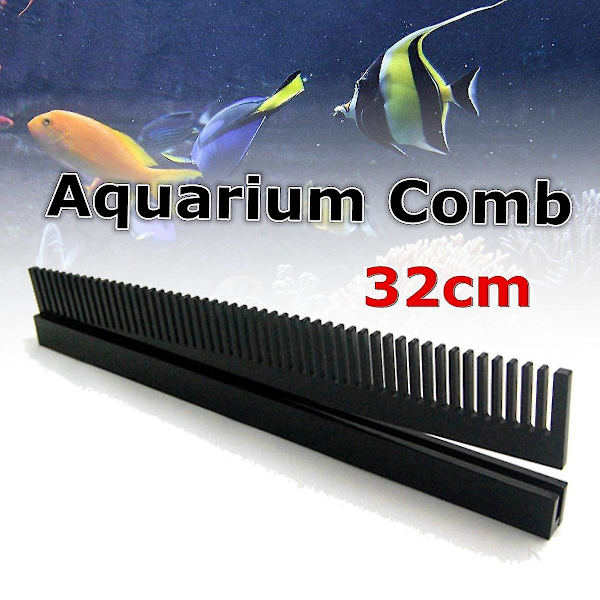 Akvarium Fiske Tank Kam Sort Akryl Weir Kam Bar Dryp