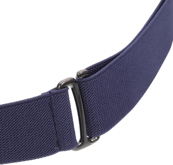 Elastiskt osynligt midjebälte spänne stretch för kvinnor nylon klänningsbyxor