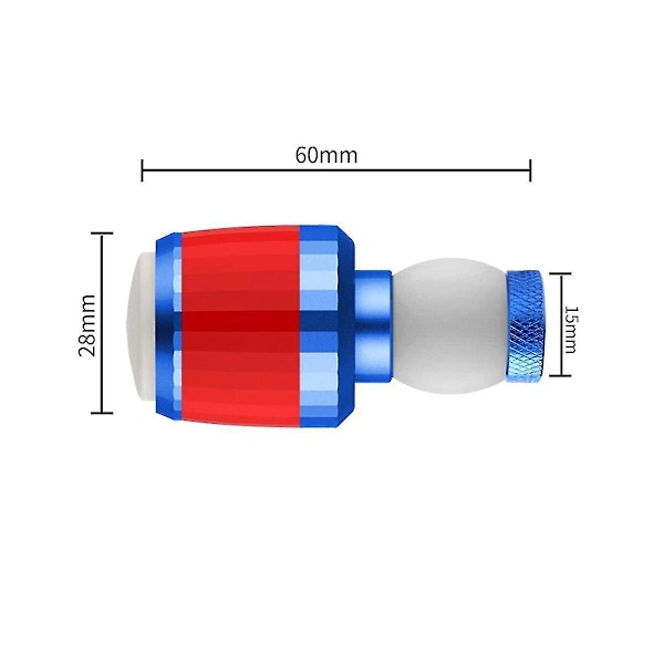 2 stk Sykkelstyre LED Lys Grip End Plugs Blinklys Svingsignal Lys Sykling Utstyr