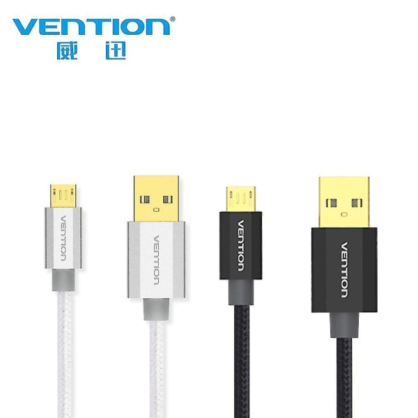 Vention Micro USB 2.0 Laddings- og Datakabel i Rent Kobber