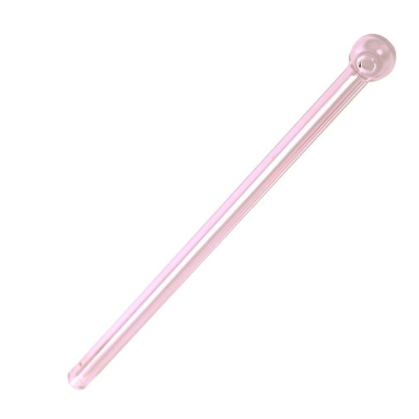Gjenbrukbar Varmebestandig Glass Straw for Fruktjuice og Melk