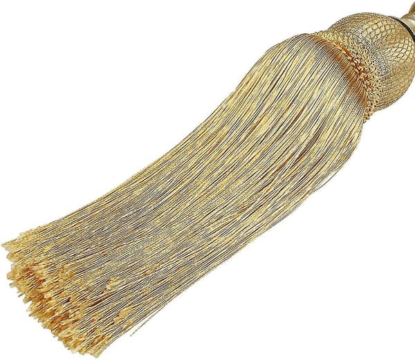 Gardinknytningar för Hemmet (Guld), 2-pack