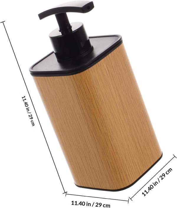 Mångsidig 380 ml plastlotiondispenser med pump, påfyllningsbar tvåldispenser för badrum