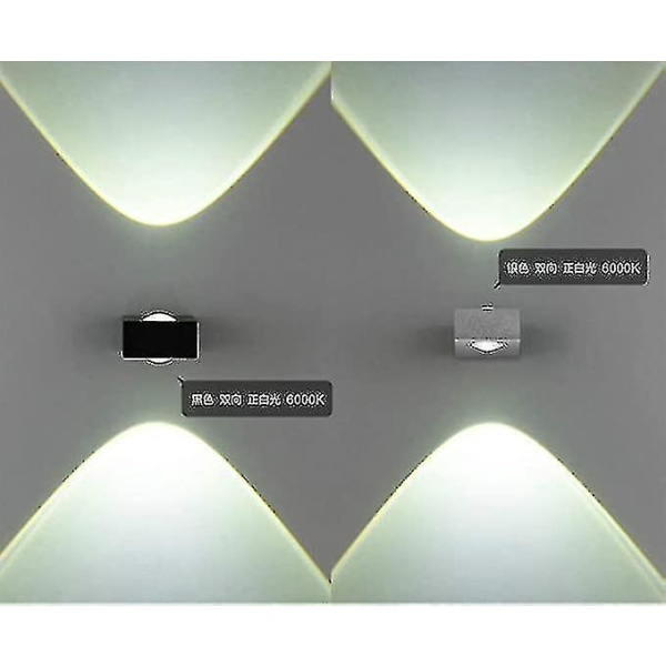 LED Bedside Sovrum Batteri Modern Light Lyx Vägglampa