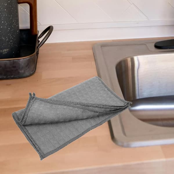 3-pack kökshanddukar skrubbhanddukar 30x30 cm polyester snabbtorkande