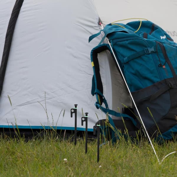 Kraftiga tältpinnar Campingmarkspikar Rostfritt stål med slät spetsdesign
