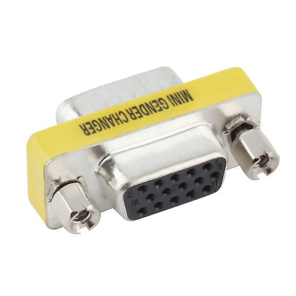 VGA SVGA 15-stifts Port Saver Adapter Hona till Hane