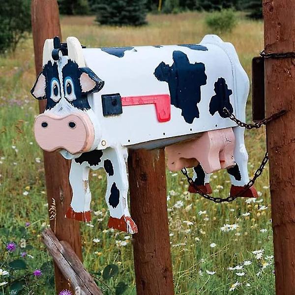 Ny Unik Häst Ko Kyckling Brevlåda, Moderna Brevlådor Kreativ Personlig Brevlåda För Trädgårdsgård Dekoration, Present Till Hästgård Eller Hästälskare Cow
